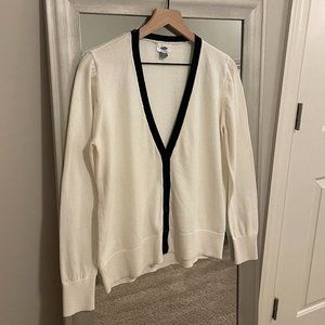 Old Navy Women's Button Down Long Sleeve V Neck Cardigan Sweater Size Large